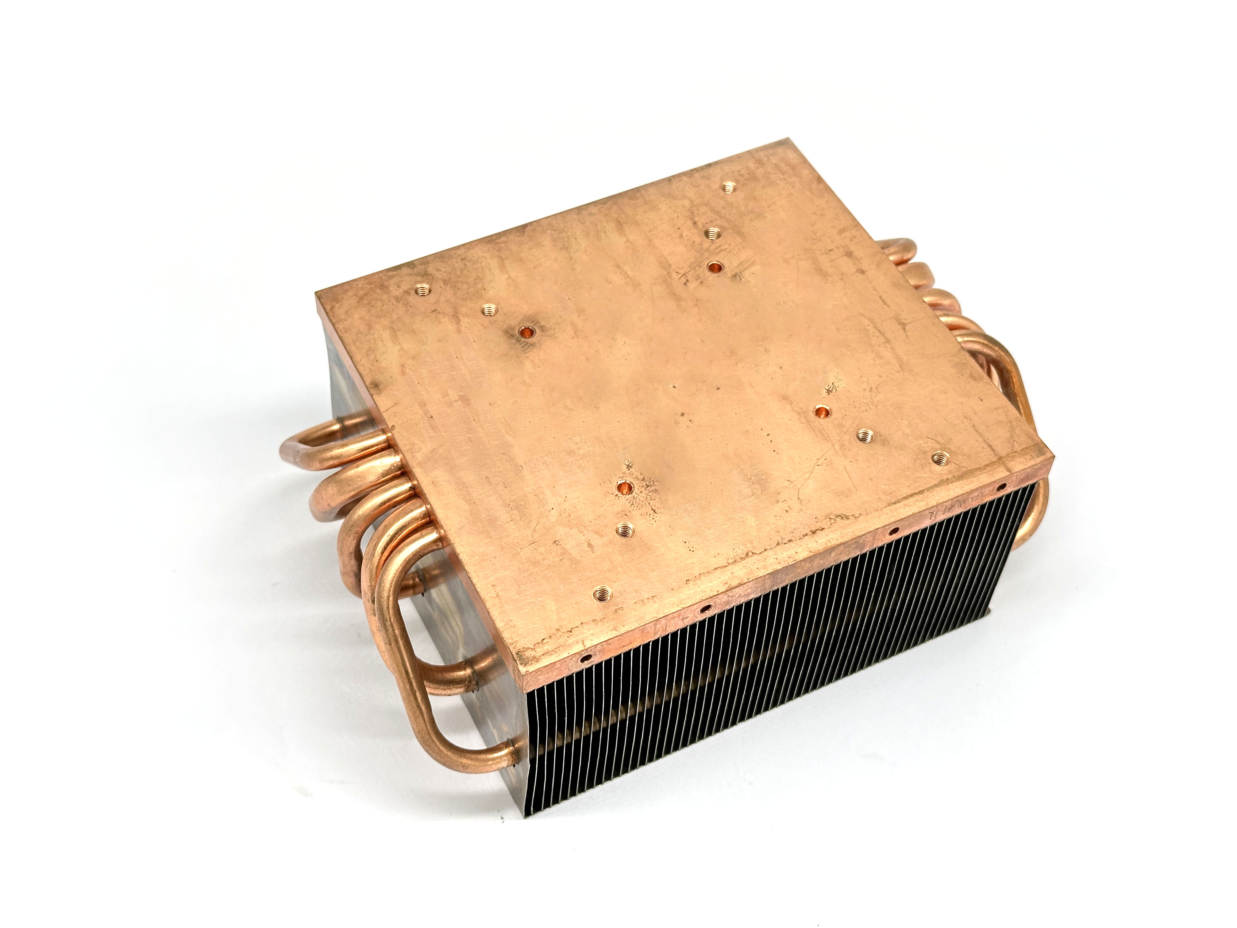 OEM Stamped Heat Sink with Copper Pipe