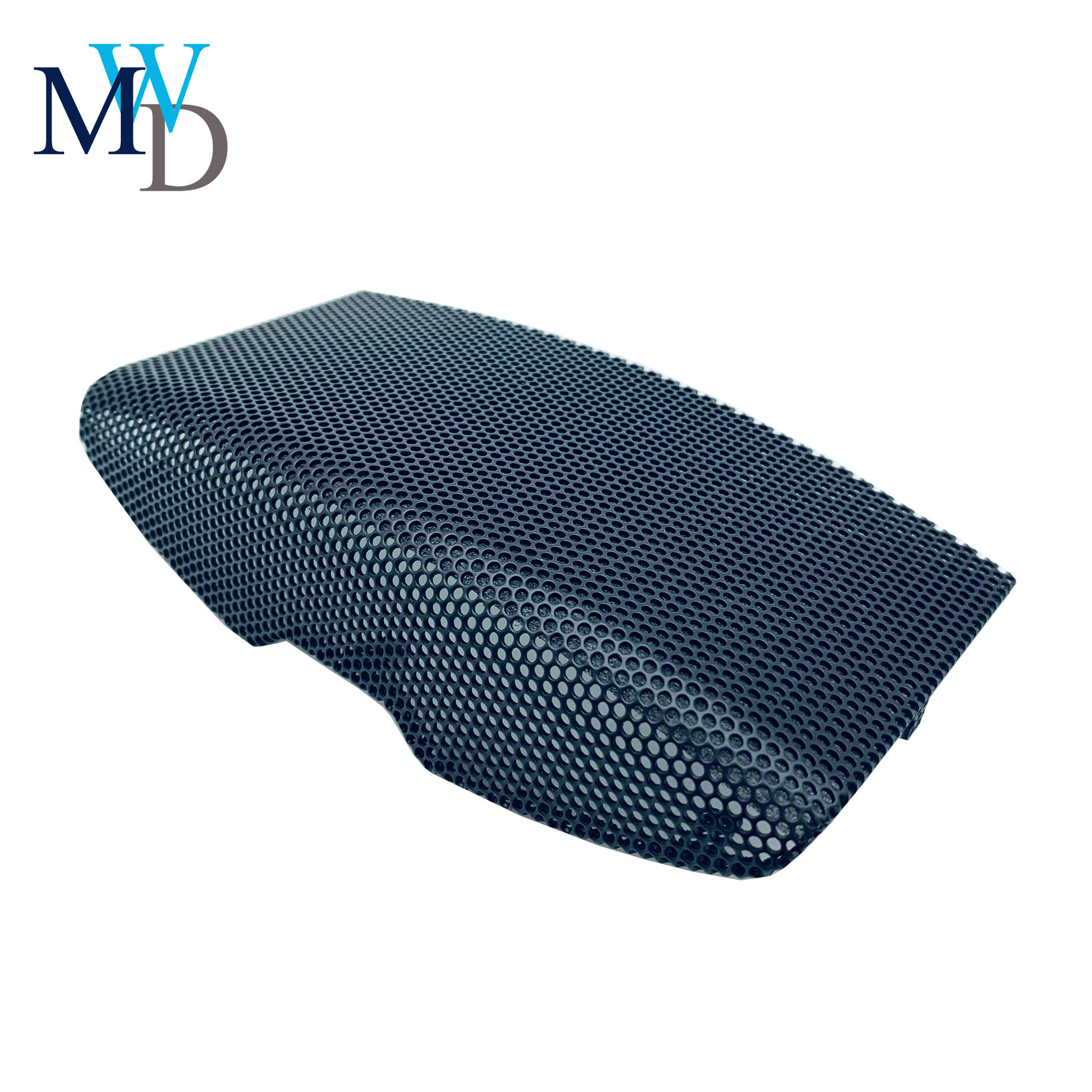 Custom Black Coated Car Speaker Grille with fabric