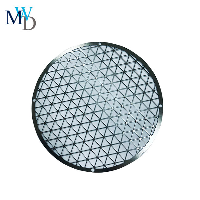 stainless steel etching speaker grill for brand kitchenware