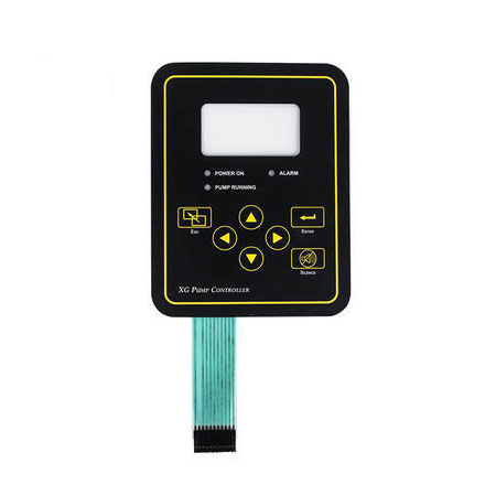 Gloss Polyester Membrane Switches With 3M468 Adhesive